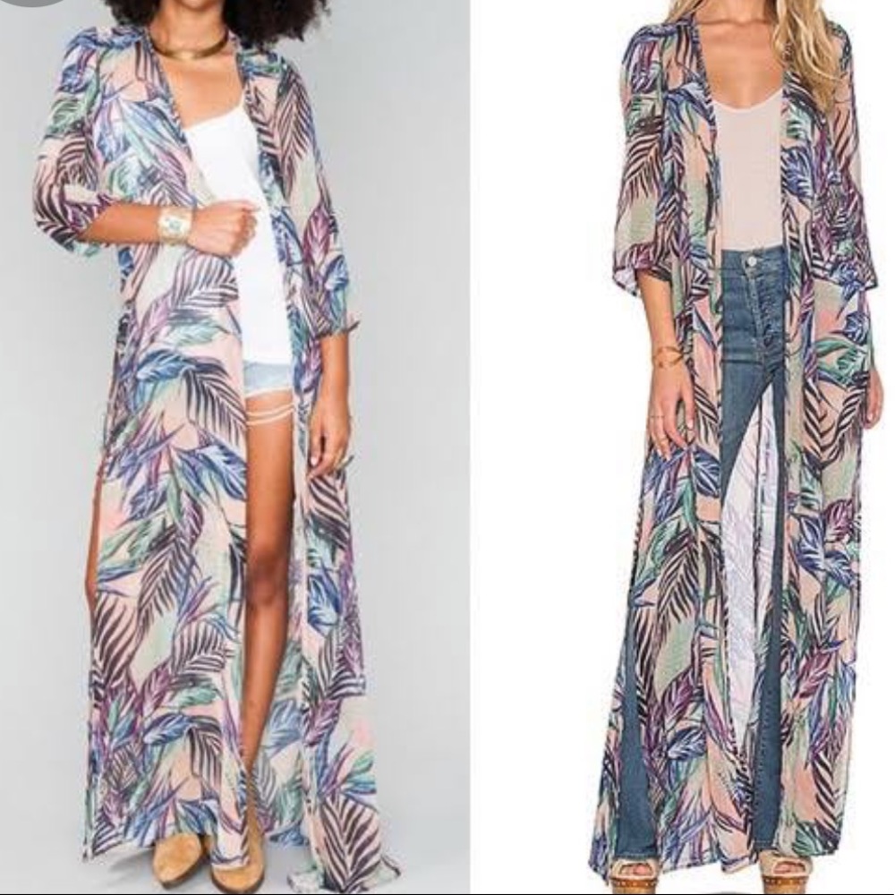 Show Me Your Mumu Karmyn Cape ~ in  Palm Funday